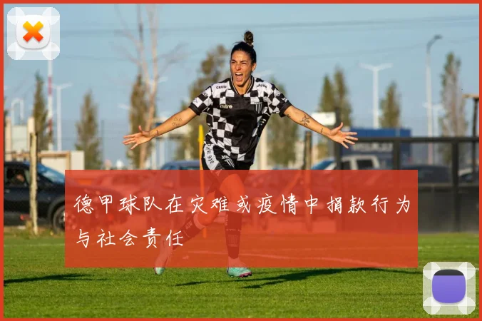 德甲球队在灾难或疫情中捐款行为与社会责任